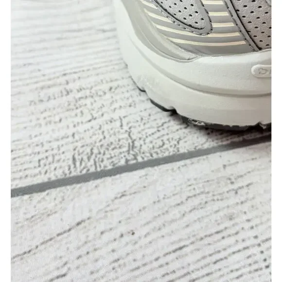 Brooks Women’s Addiction Walker Shoes Gray Leather Walking Sneakers Size 8.5 - Picture 5 of 11